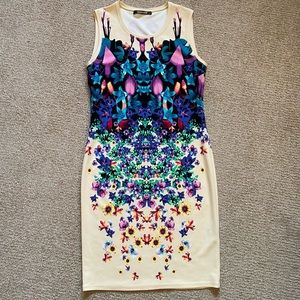 ROBERTO CAVALLI Floral Sheath Dress